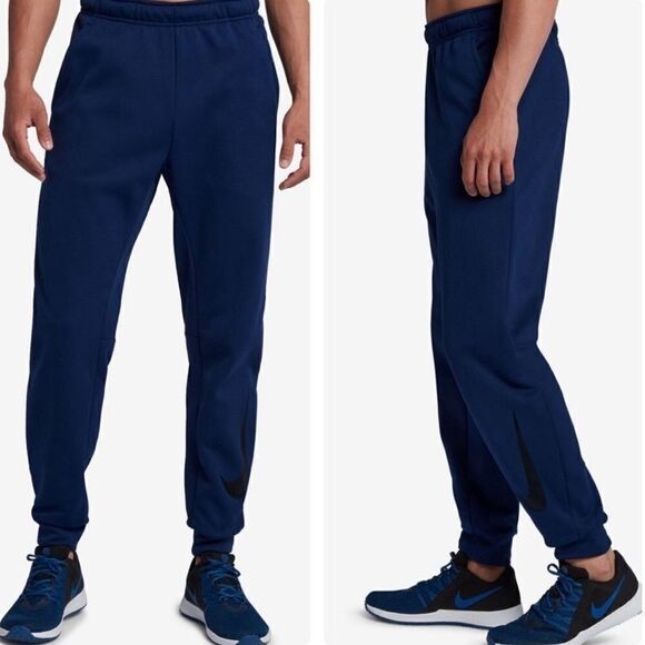 NIKE Men’sTHERMA Tapered SLIM-FIT TRAINING Pants XL - Picture 8 of 9